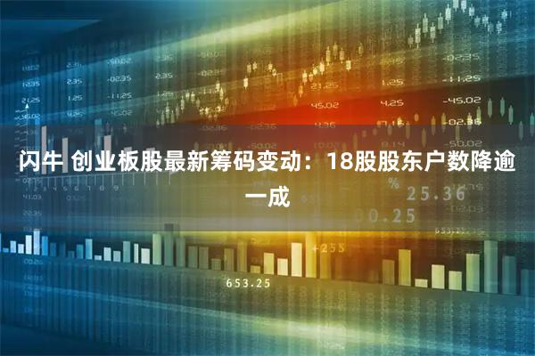 闪牛 创业板股最新筹码变动:18股股东户数降逾一成